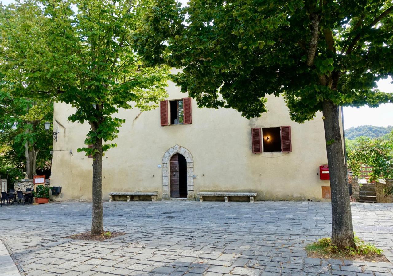 Casa Alla Vecchia Posta Di Bagno Vignoni Exteriör bild