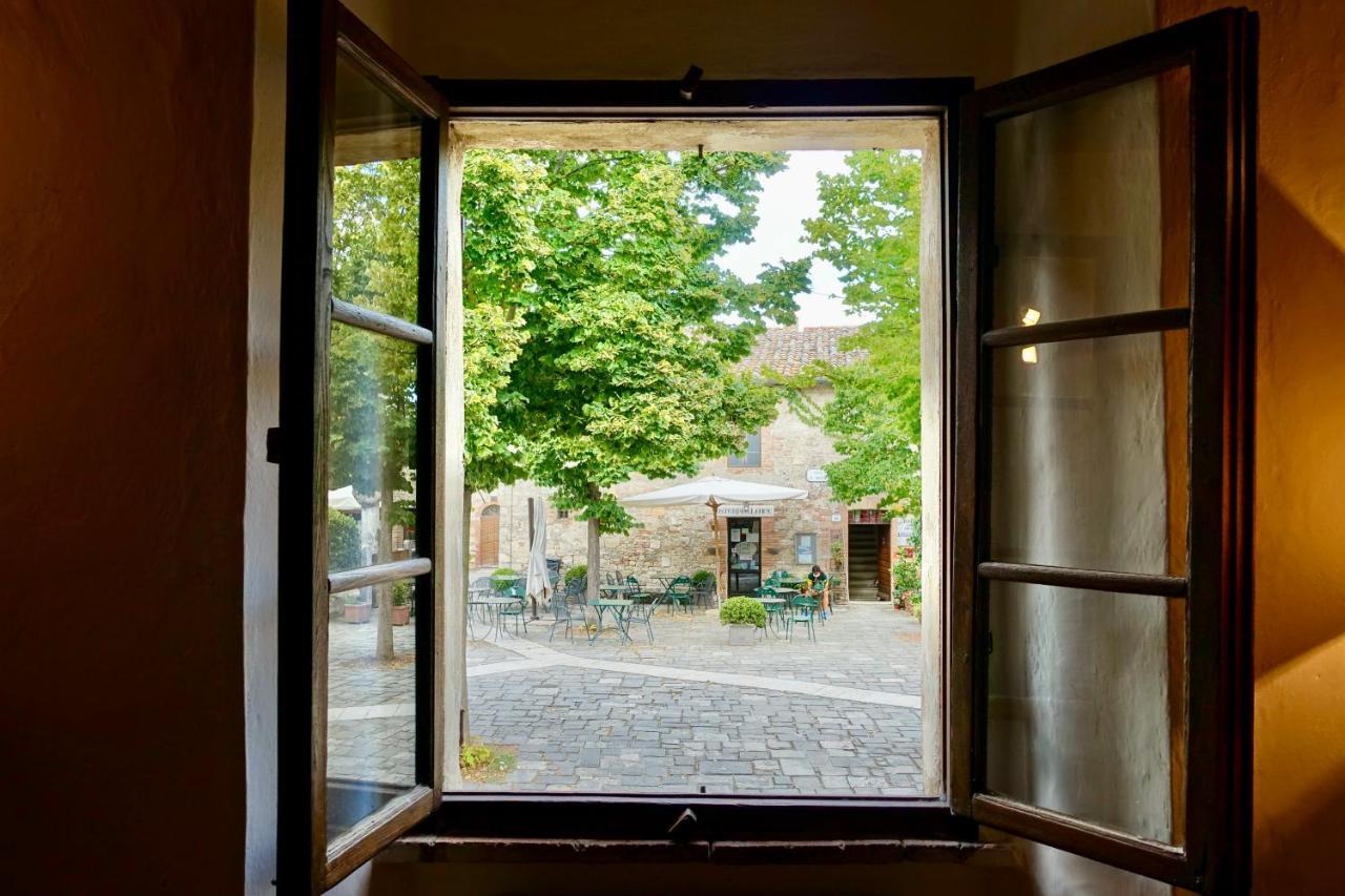 Casa Alla Vecchia Posta Di Bagno Vignoni Exteriör bild